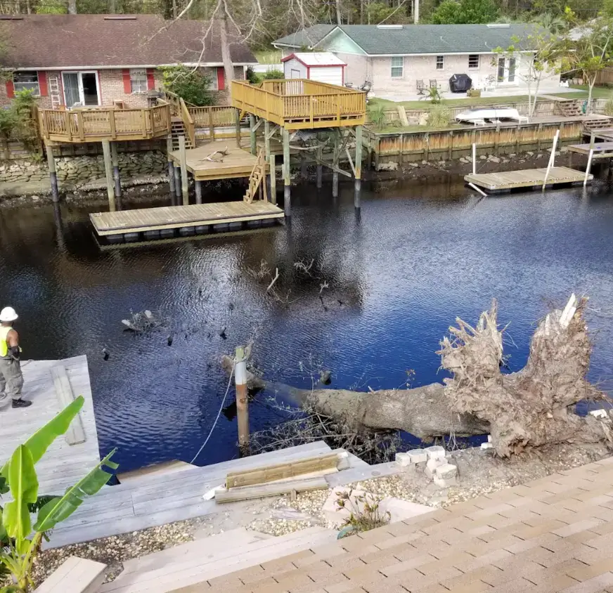 Storm cleanup Columbus